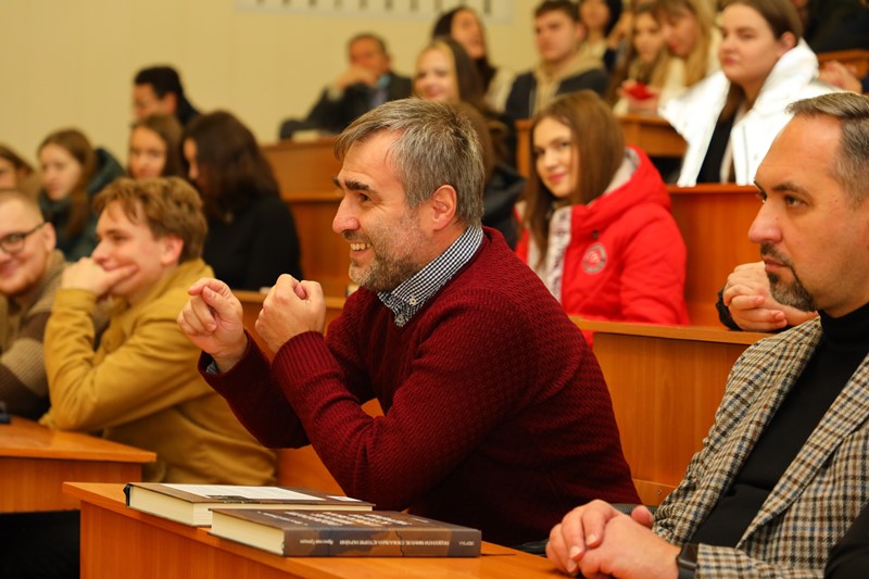 Зустріч студентів та викладачів ТНПУ з відомим істориком Ярославом Грицаком