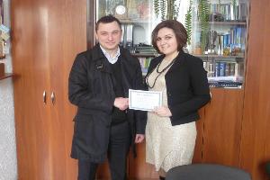 Студенти-інтерни Тернопільської обласної ради отримали сертифікати