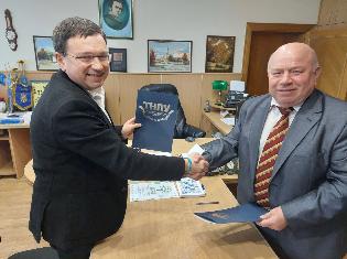 Ректор ТНПУ підписав договір про співпрацю з Дрогобицьким фаховим коледжем нафти і газу