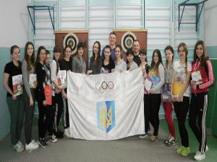 У Міжнародний день спорту за ради розвитку і миру   студенти ТНПУ ім.В.Гнатюка зустрілися   зі  стипендіатом Національного Олімпійського комітету України