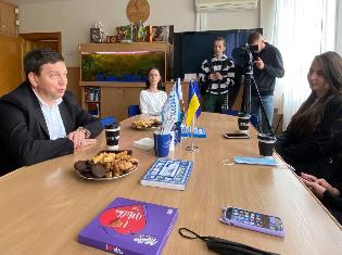 Як студенти-журналісти ТНПУ запросили ректора на каву (ВІДЕО, ФОТО)