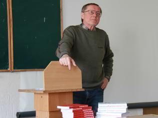  В ТНПУ ім.В.Гнатюка відбулася зустріч   з  українсько-німецьким письменником   Віктором Тимченком