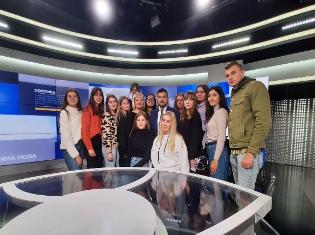 Екскурсія студентів-журналістів ТНПУ національними медіа