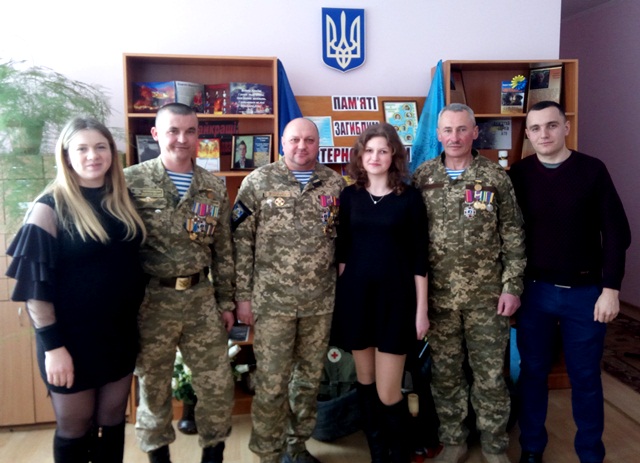 Магістранти історики разом із захисниками Донецького аеропорту