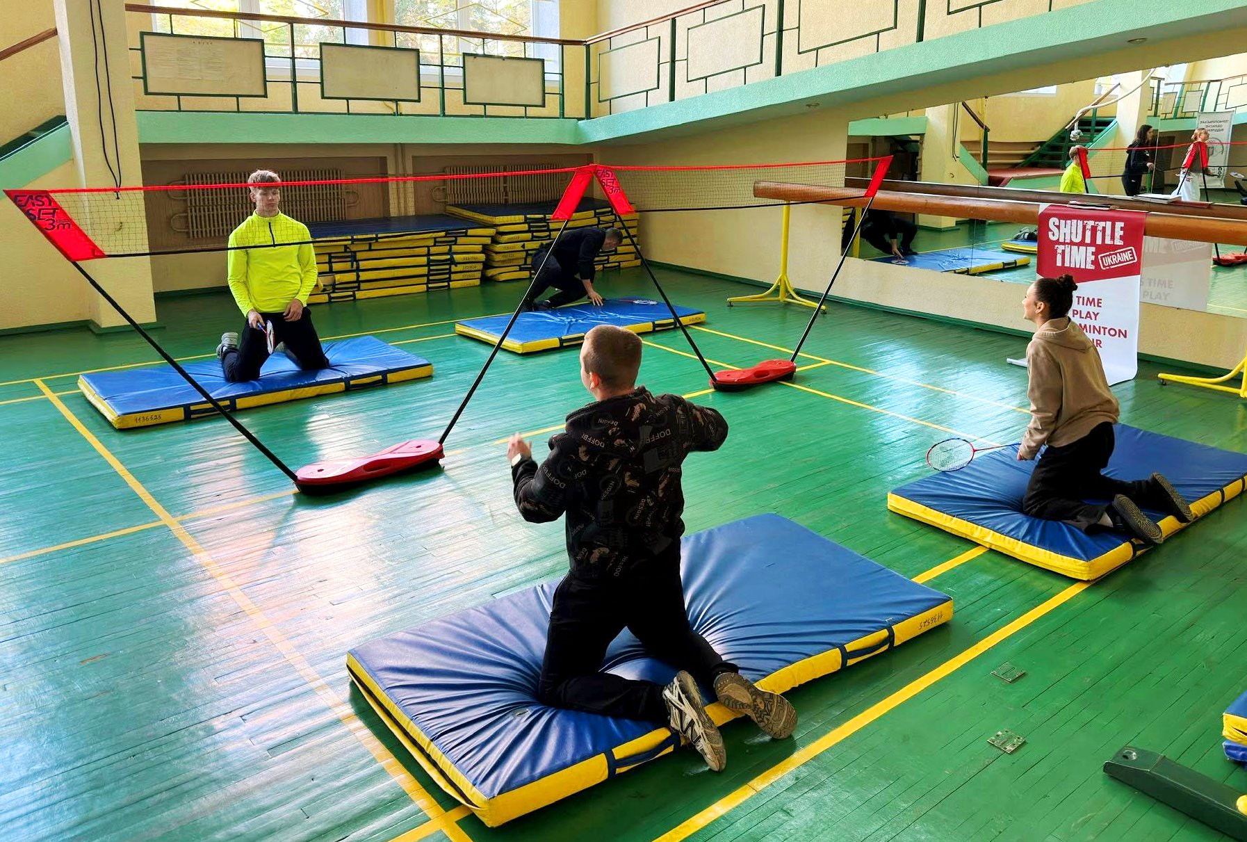  Миттєвості адаптивного бадмінтону