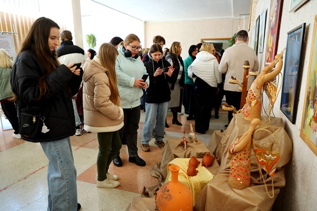 Студенти кафедри образотворчого мистецтва, дизайну та методики їх навчання відвідали відкриття