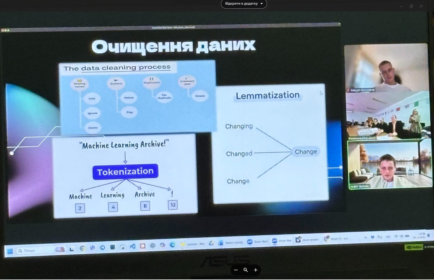  Захист кваліфікаційної роботи А.Ясінського на тему «Методи і алгоритми аналізу кореляцій між текстовими даними і поведінковими показниками користувачів»