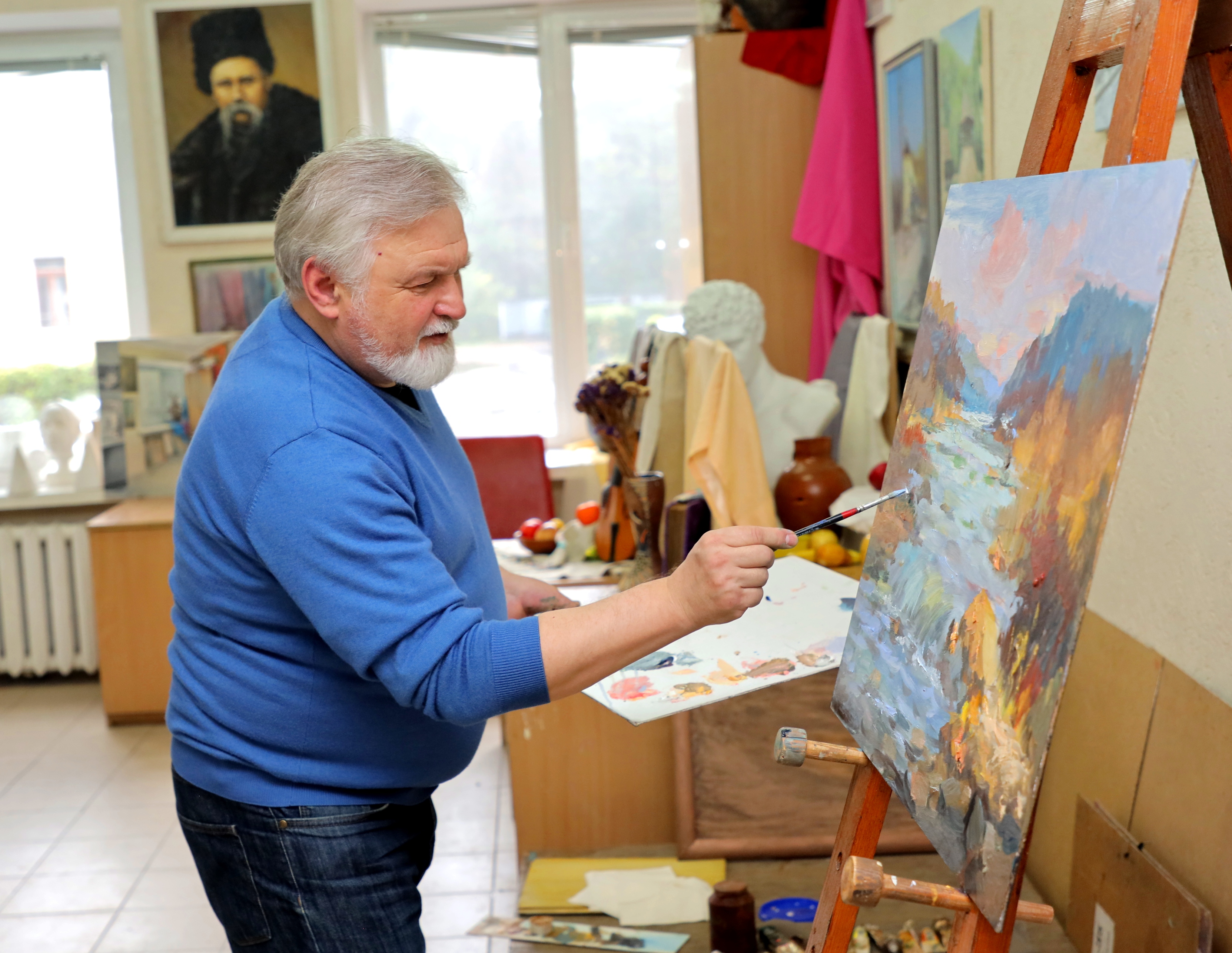 Уроки живопису від Михайла Кузіва