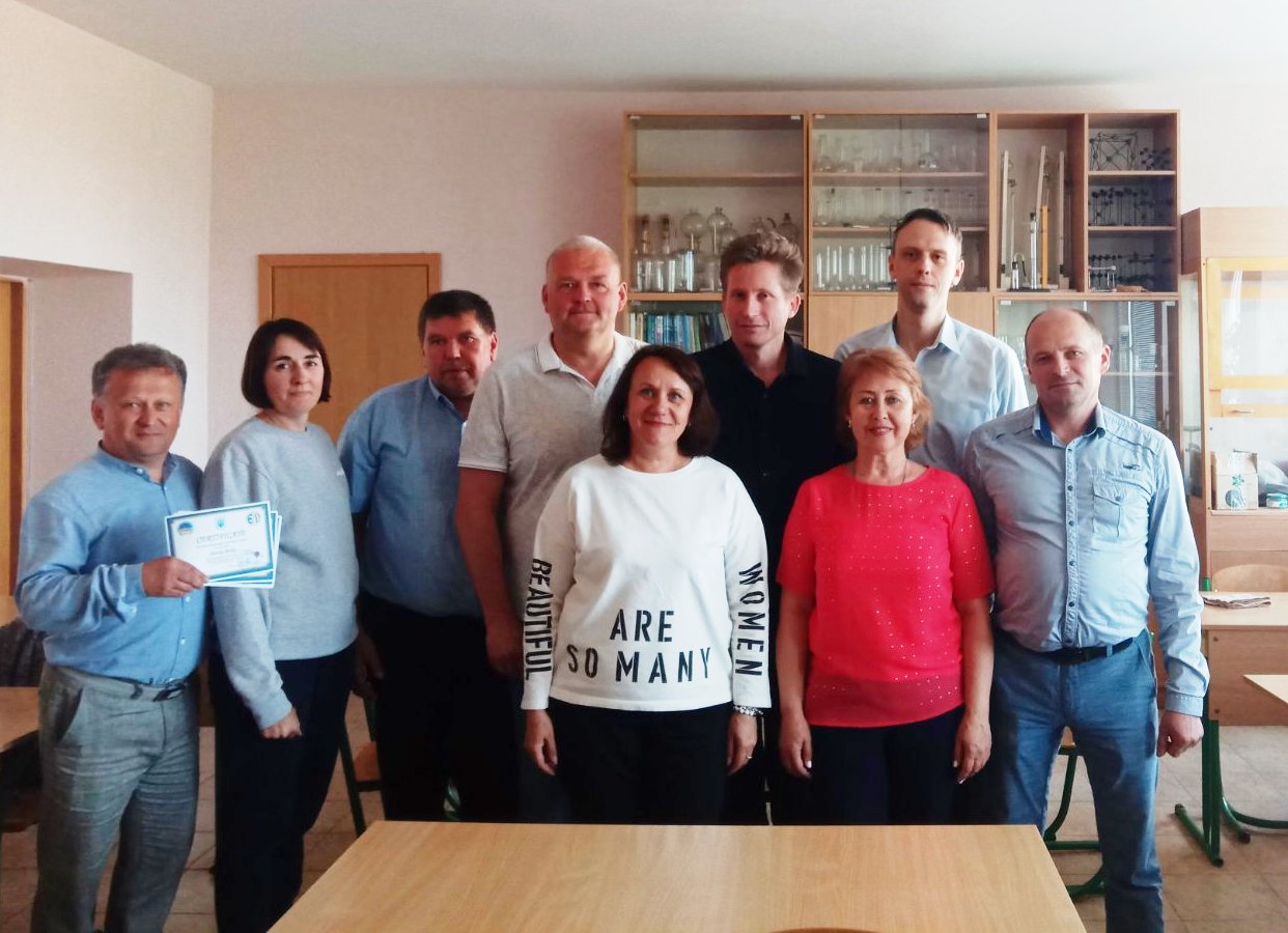 Свідчення успішного навчання - сертифікат