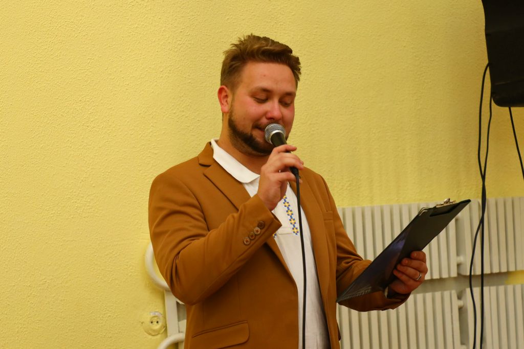 Ведучий заходу Віталій Нємий