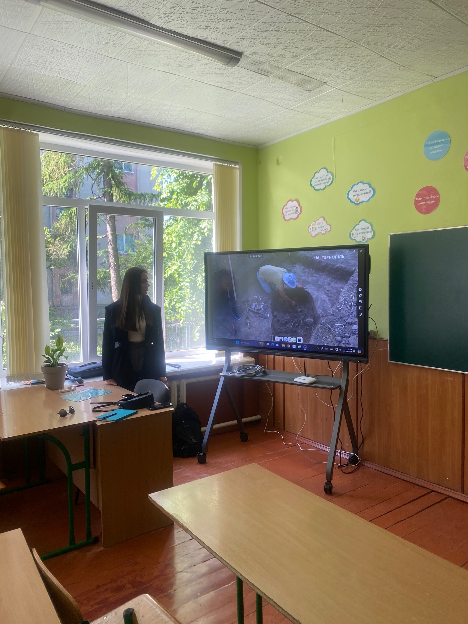 Історики провели профорієнтаційний захід у Тернопільській загальноосвітній школі I-III ступенів  № 14