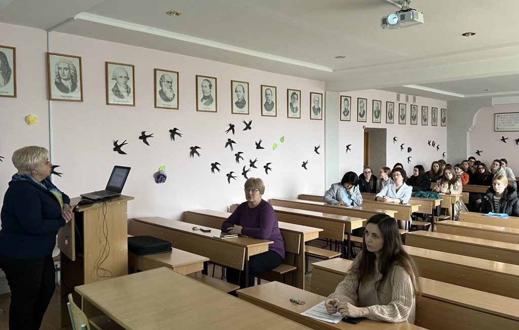 Виступ гаранта ОПП «Середня освіта (Біологія та здоров’я людини, хімія)» доц. Любов Барни Виступ гаранта ОПП «Середня освіта (Біологія та здоров’я людини, хімія)» доц. Любов Барни