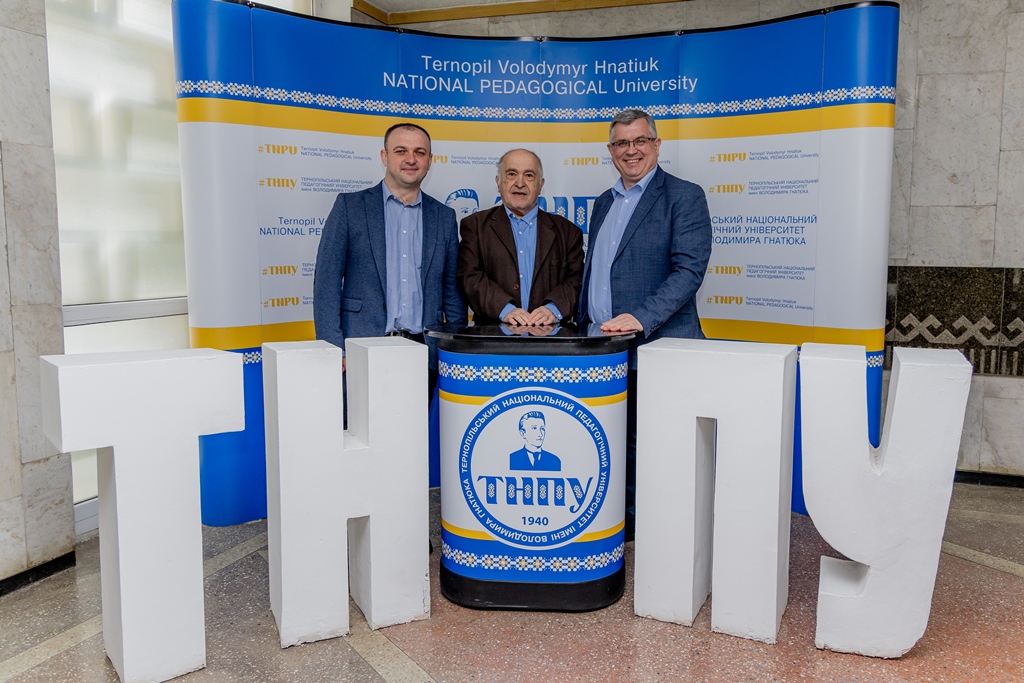 ТНПУ відвідав президент Світового конґресу українців Аскольд Лозинський