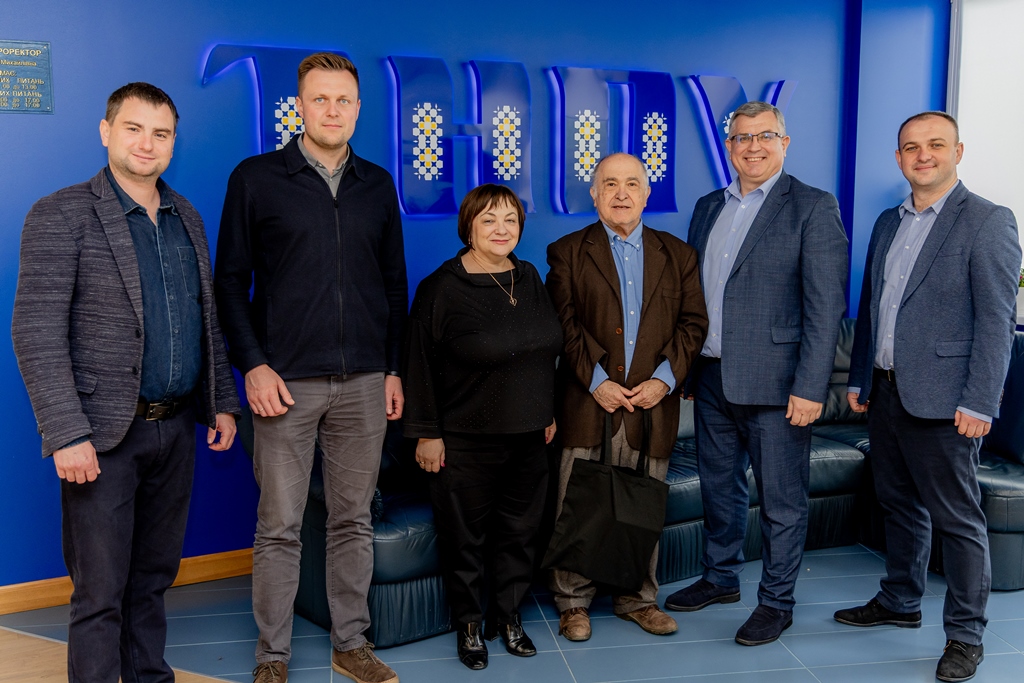 ТНПУ відвідав президент Світового конґресу українців Аскольд Лозинський