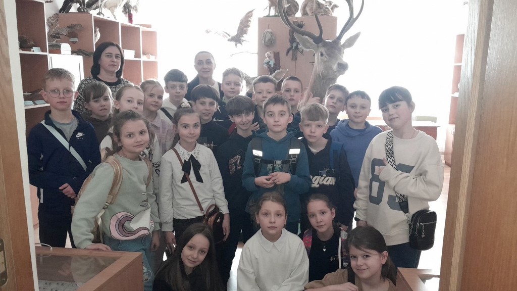 Ознайомлення з фауною у зоологічному музеї під керівництвом доцента Галини ГОЛІНЕЙ