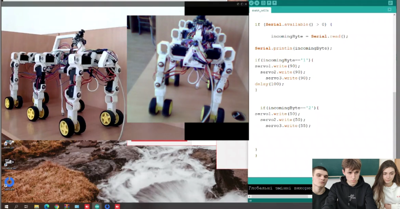 Студенти демонструють прототип системи