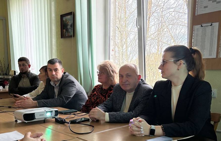 Викладачі кафедри та стейкхолдер Марія Возна