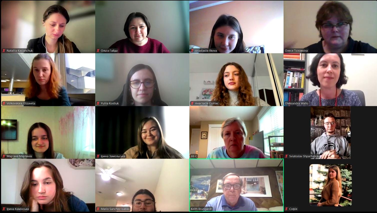  На факультету філології і журналістики відбулося спільне заняття для студентів ТНПУ(Україна) та студентів Канзаського університету (США).jpg