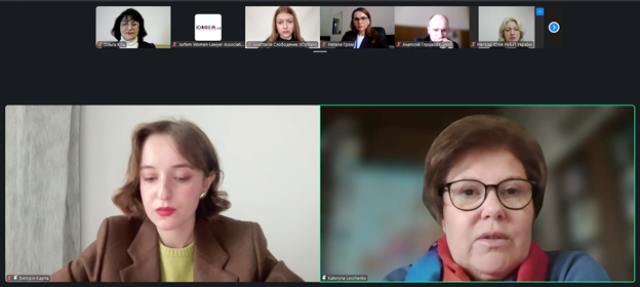 Виступ Урядової уповноваженої з питань  гендерної політики Катерини Левченко