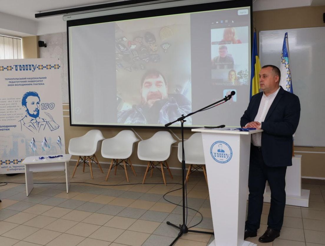 Декан інженерно-педагогічного факультету звертається до учасників заходу