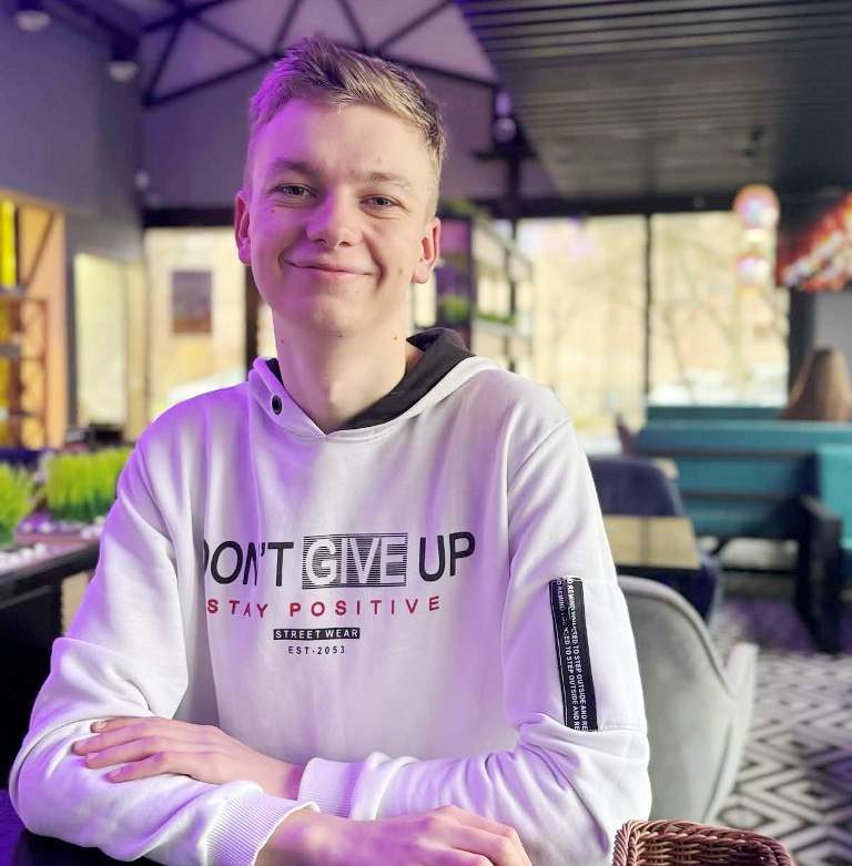  Студент третього курсу Андрій Клим - учасник читань