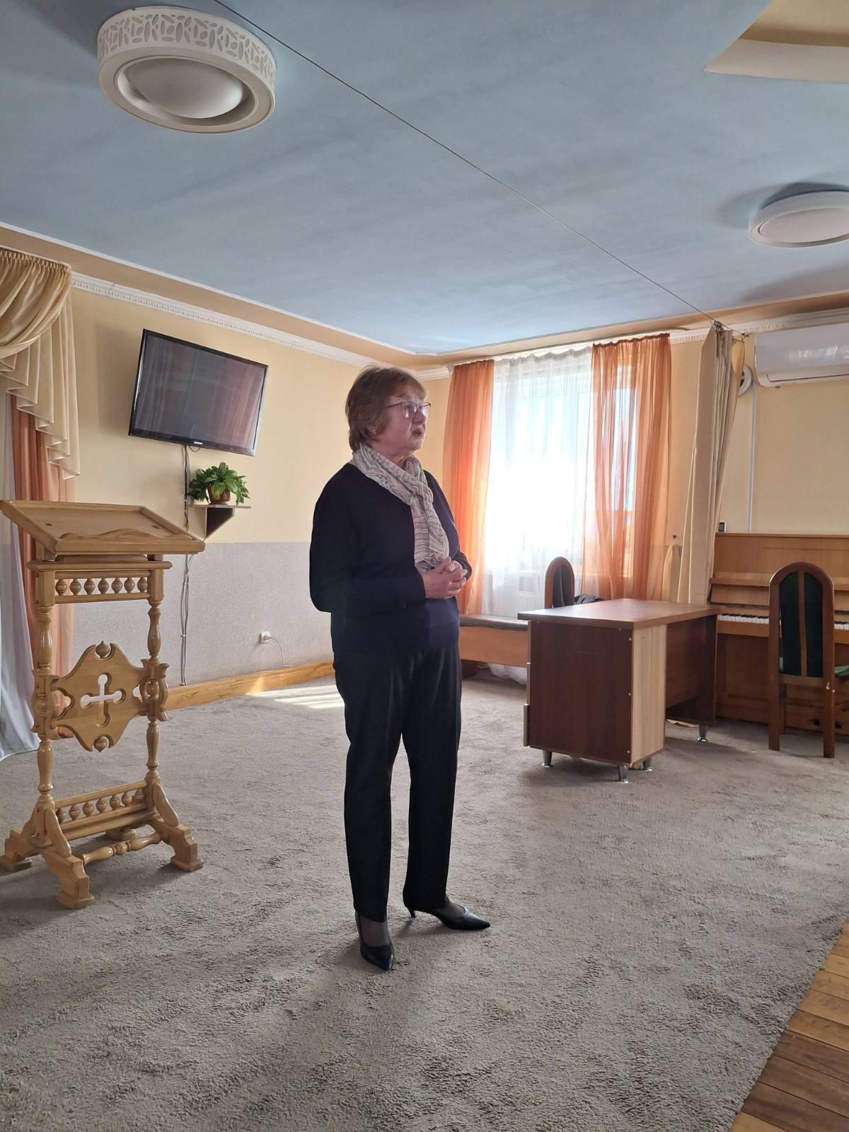 Виступ завідувача кафедри всесвітньої історії та релігієзнавства ТНПУ професора Елли Бистрицької