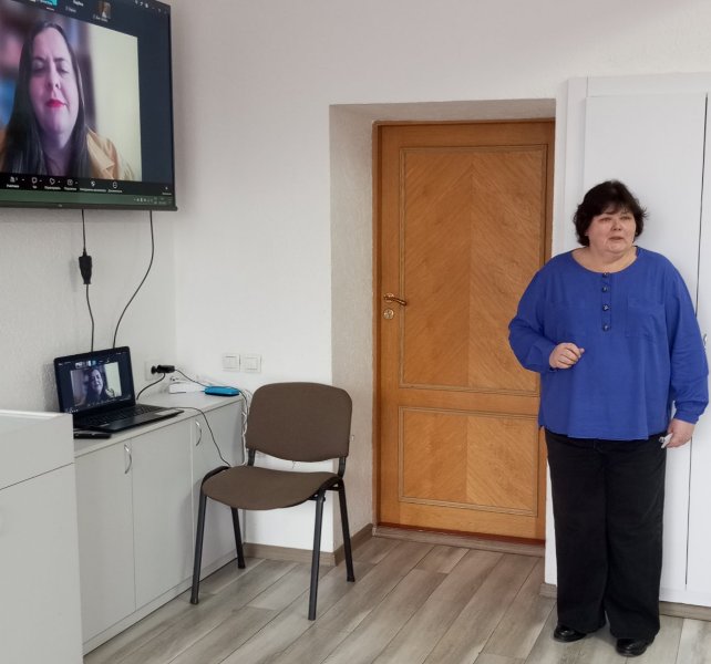  Зустріч відбулася з ініціативи Олесі Олександрівни Тєлєжкіної, професора кафедри української мови та славістики
