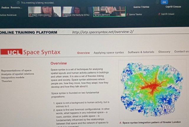  Модель впровадження просторового синтаксису (на прикладі м. Лондона)