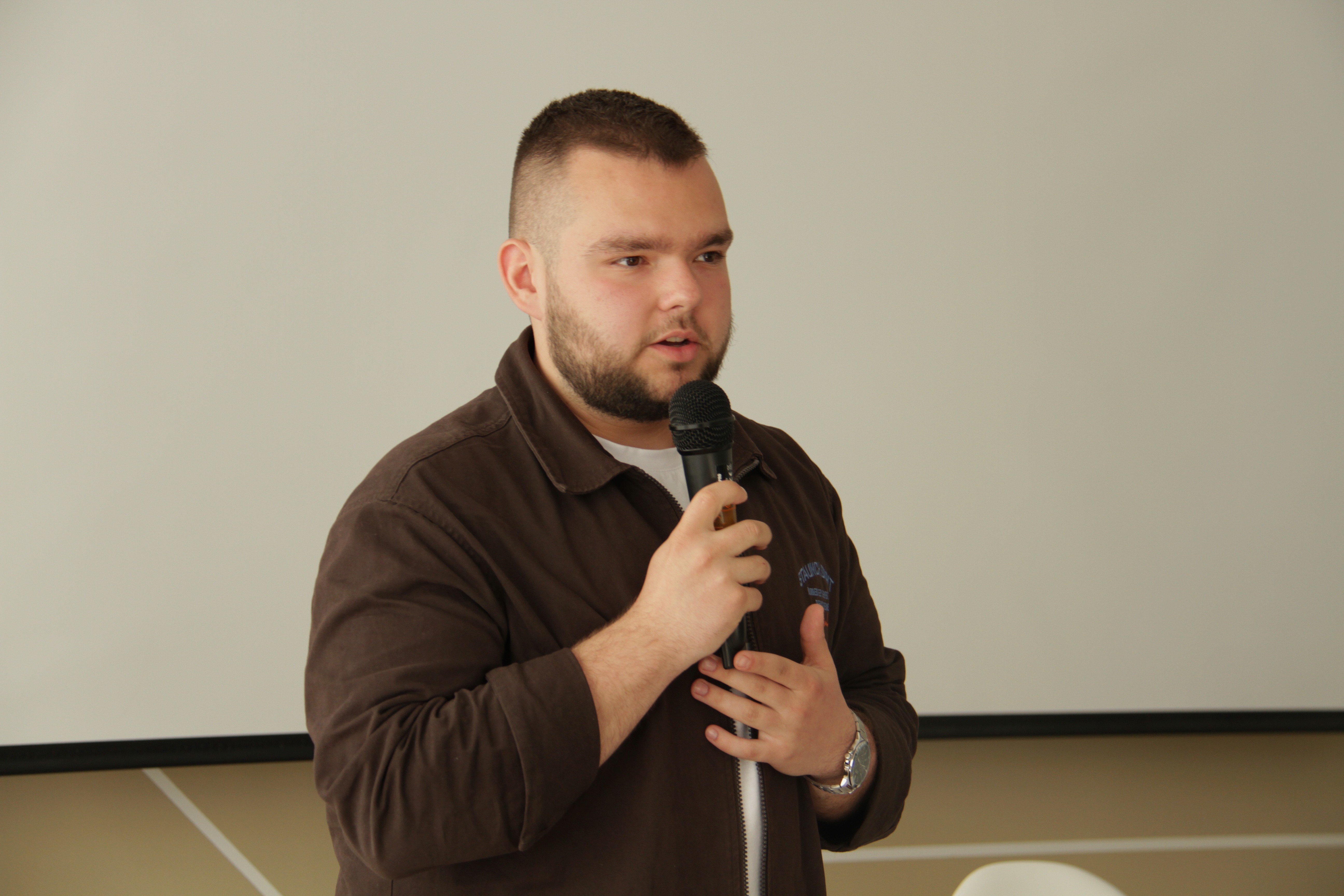 Holova Studentskoho uriadu TNPU Ruslan Bereziuk 