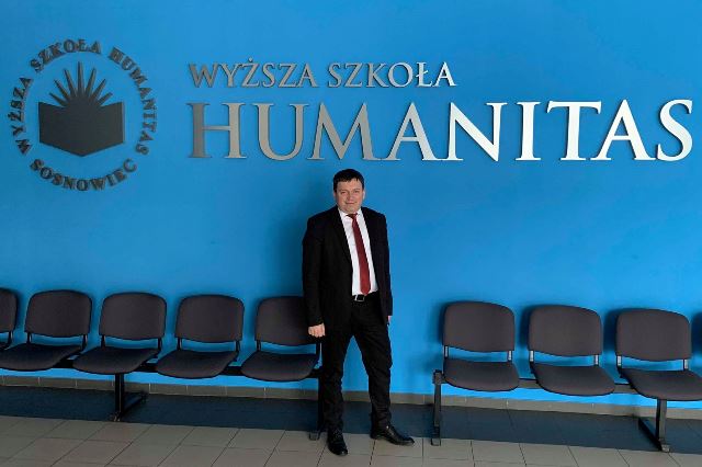 Ректор ТНПУ ім.В.Гнатюка в Університеті м.Сосновець