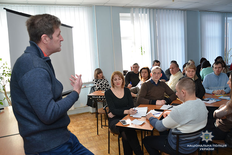 Професор Бармак М. В. читає лекцію