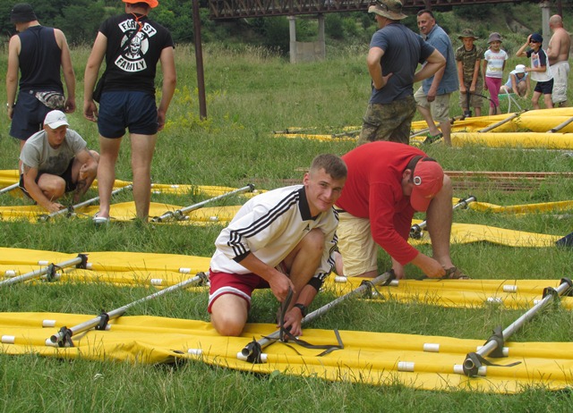 підготовка до сплаву