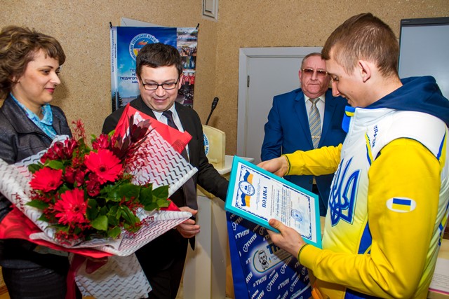 Ректорат вітає чемпіона Ректорат вітає чемпіона