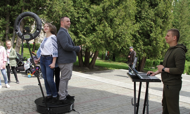 Відеоселфі 360° Spin My Time  стали справжньою родзинкою нашого свята