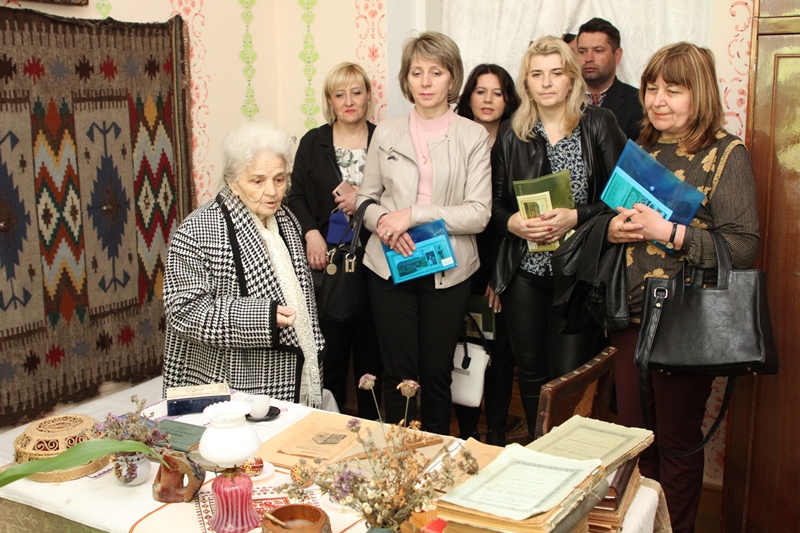 У музеї Володимира Гнатюка