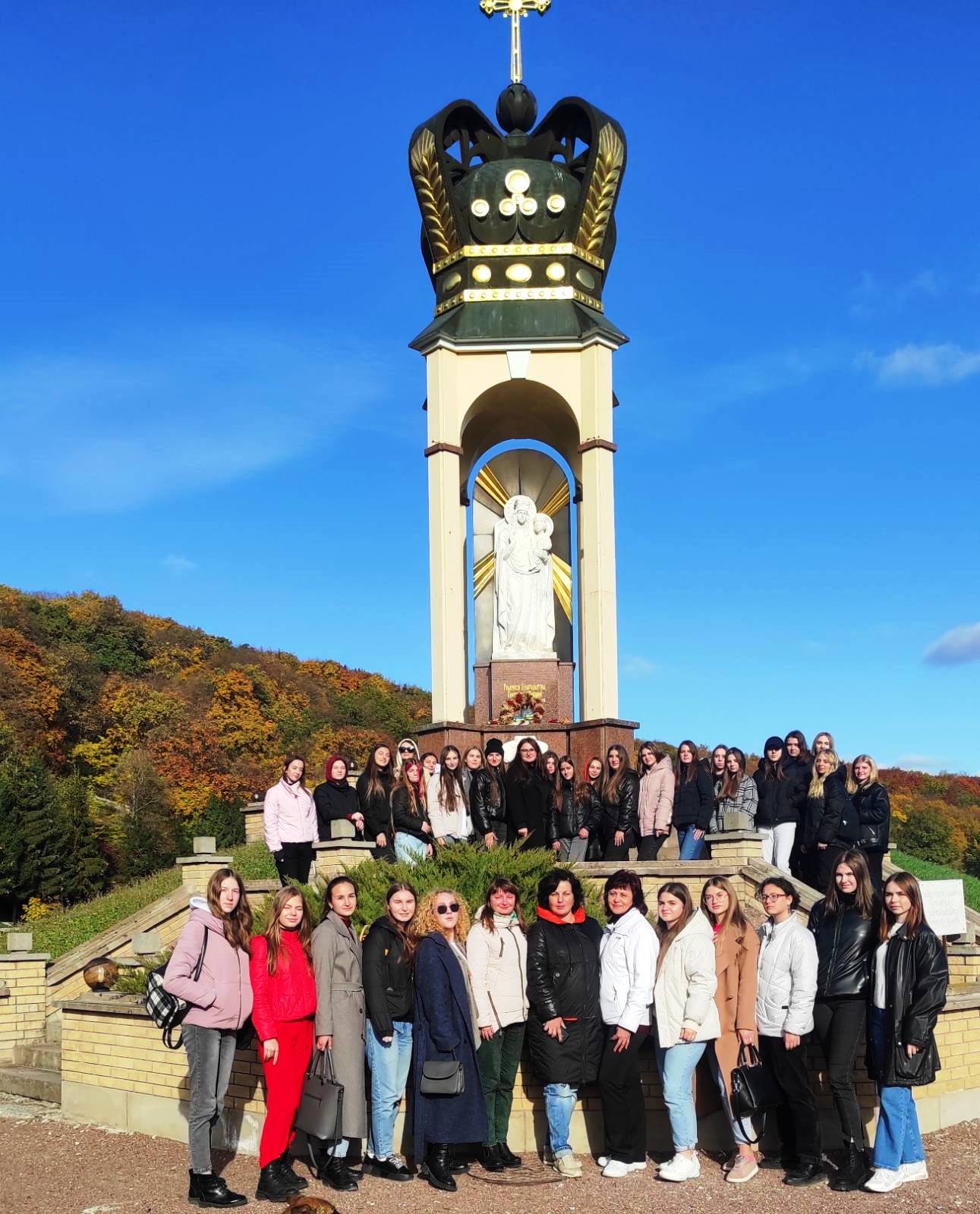 Студенти ТНПУ відвідали Марійський духовний центр «Зарваниця»