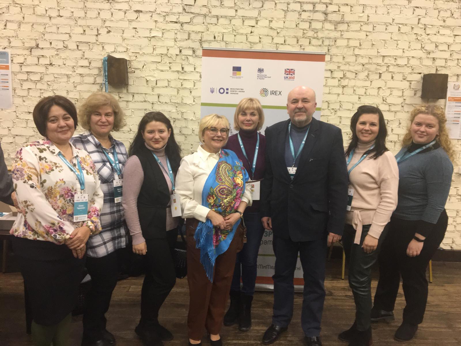 Після тренінгу професора Тетяни Іванівни. Зустрілись давні друзі