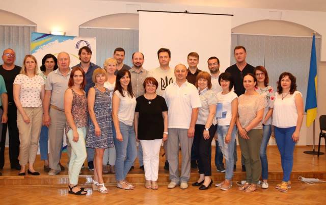 Учасники тренінгу «Залучення громадськості до управлінської діяльності органів місцевого самоврядування»