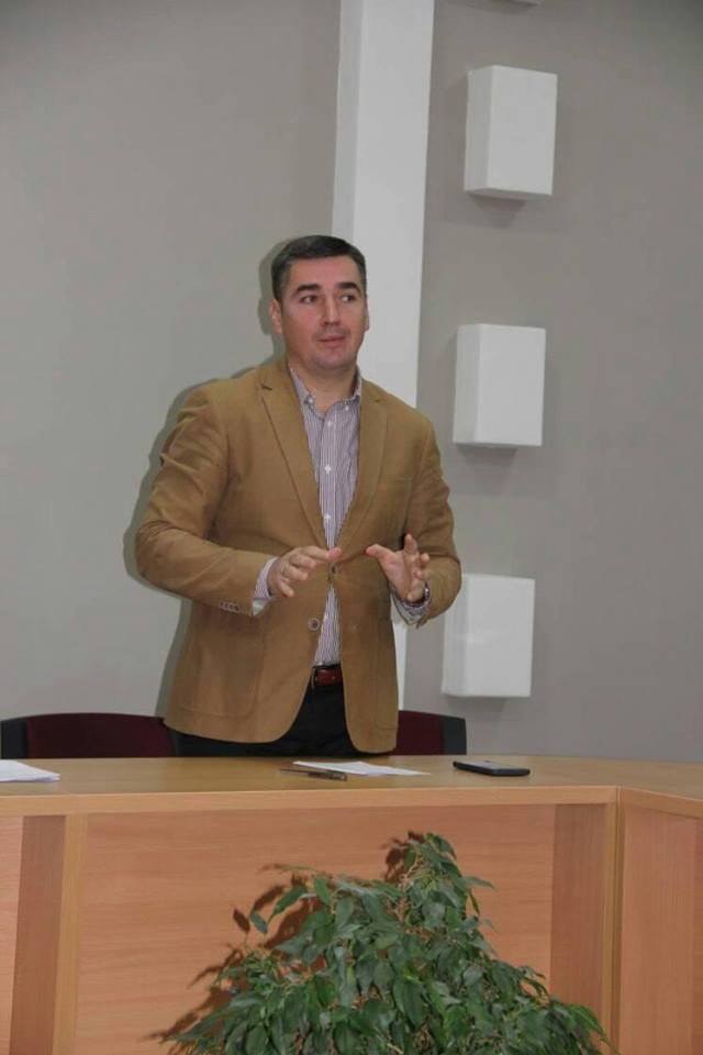 Виступ декана історичного факультету Міська В. В.