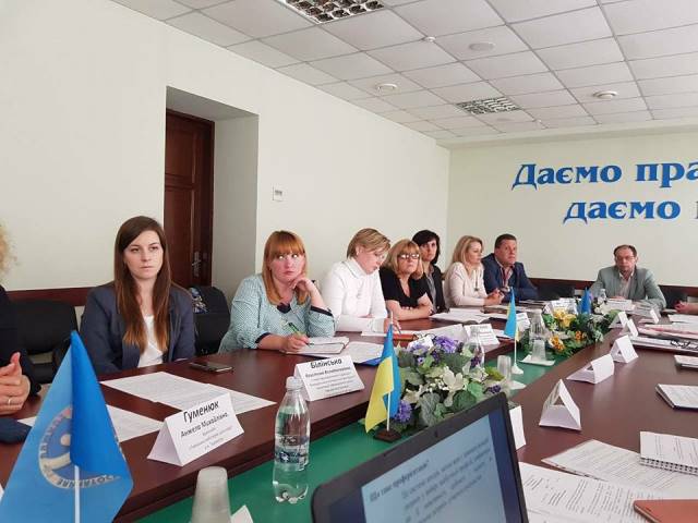 Москалюк М.М. на засіданні діалогового майданчика з питань професійної орієнтації населення області