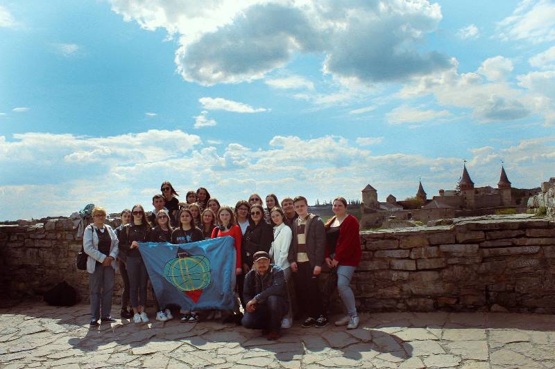 Вид на фортецю з оглядового майданчика у Кам'янці-Подільському