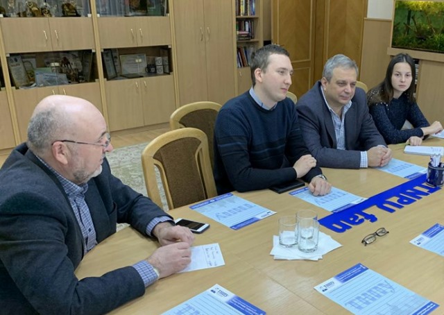 Сьогодні експертна група мала зустріч в ректораті