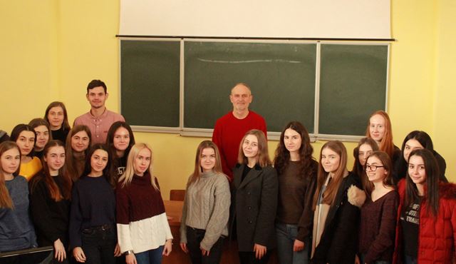 Фото з шановним гостем