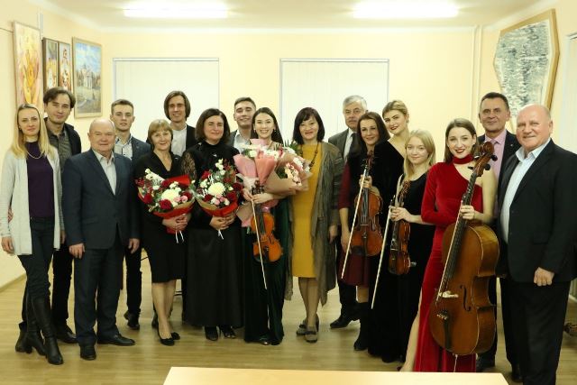 Після магістерського концерту Надії Гарлінської