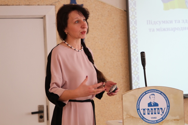 проректор з наукової роботи та міжнародного співробітництва Фальфушинська Г.І. 