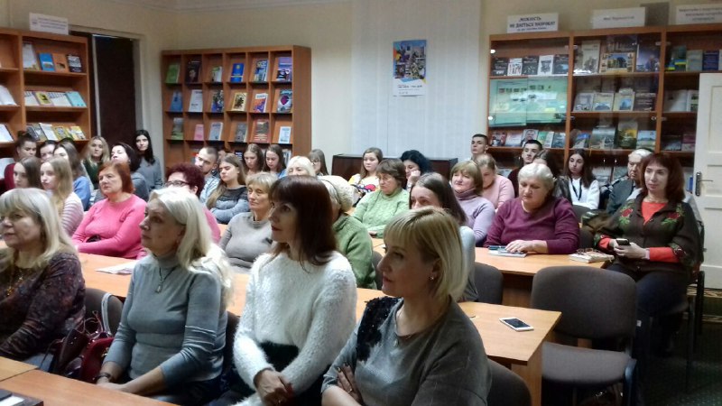 Представлення роману «Мелодія кави в тональності сподівання» викладачам, першокурсникам та жителям міста Тернопіль