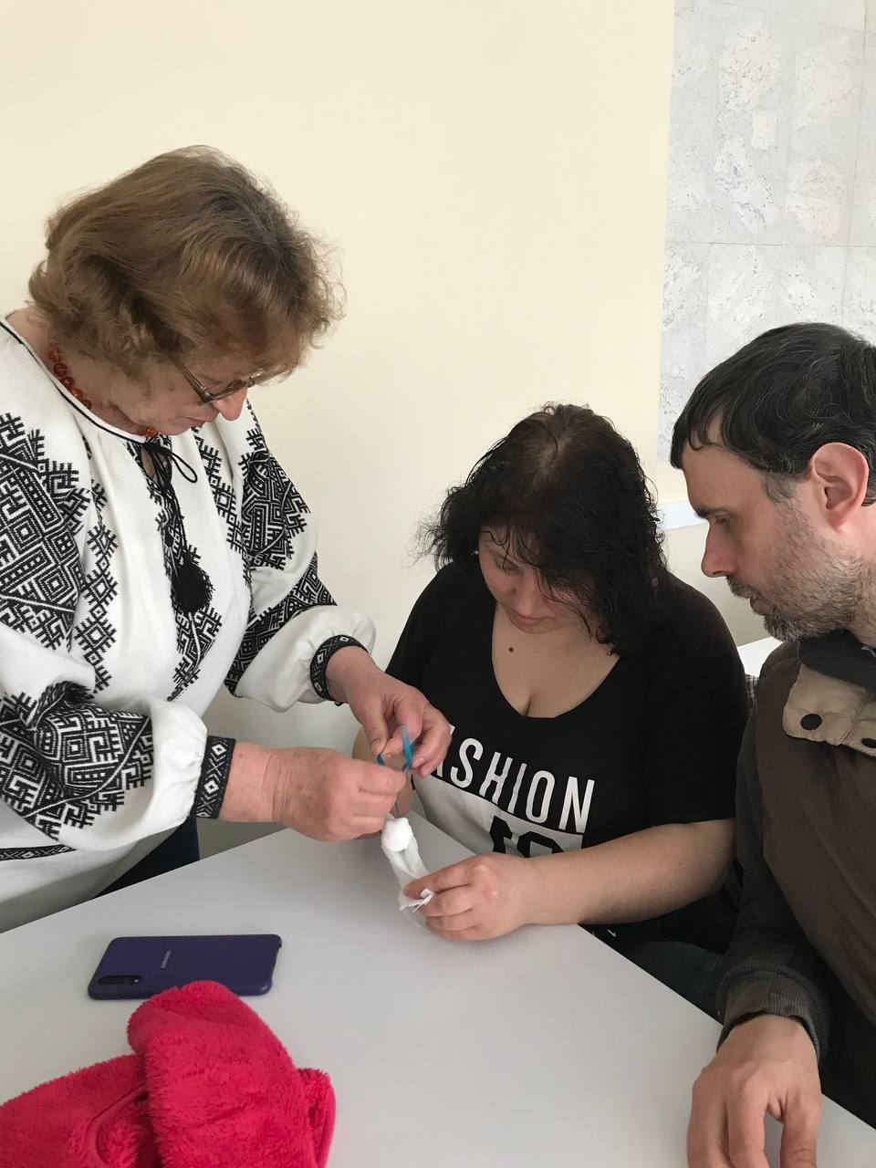 Творчий процес створення «мотанок»