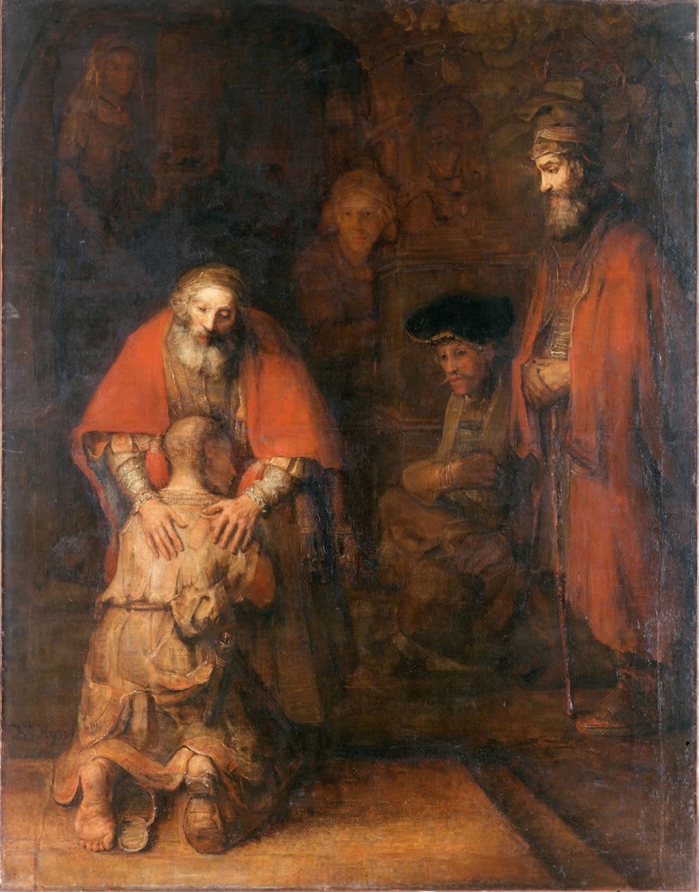 Рембрандт  Харменс ван Рейн. Повернення блудного сина. 1666—1669.
