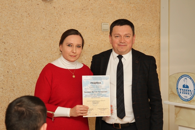 Ректор професор Буяк Б. Б. і професор Лановик М. Б.