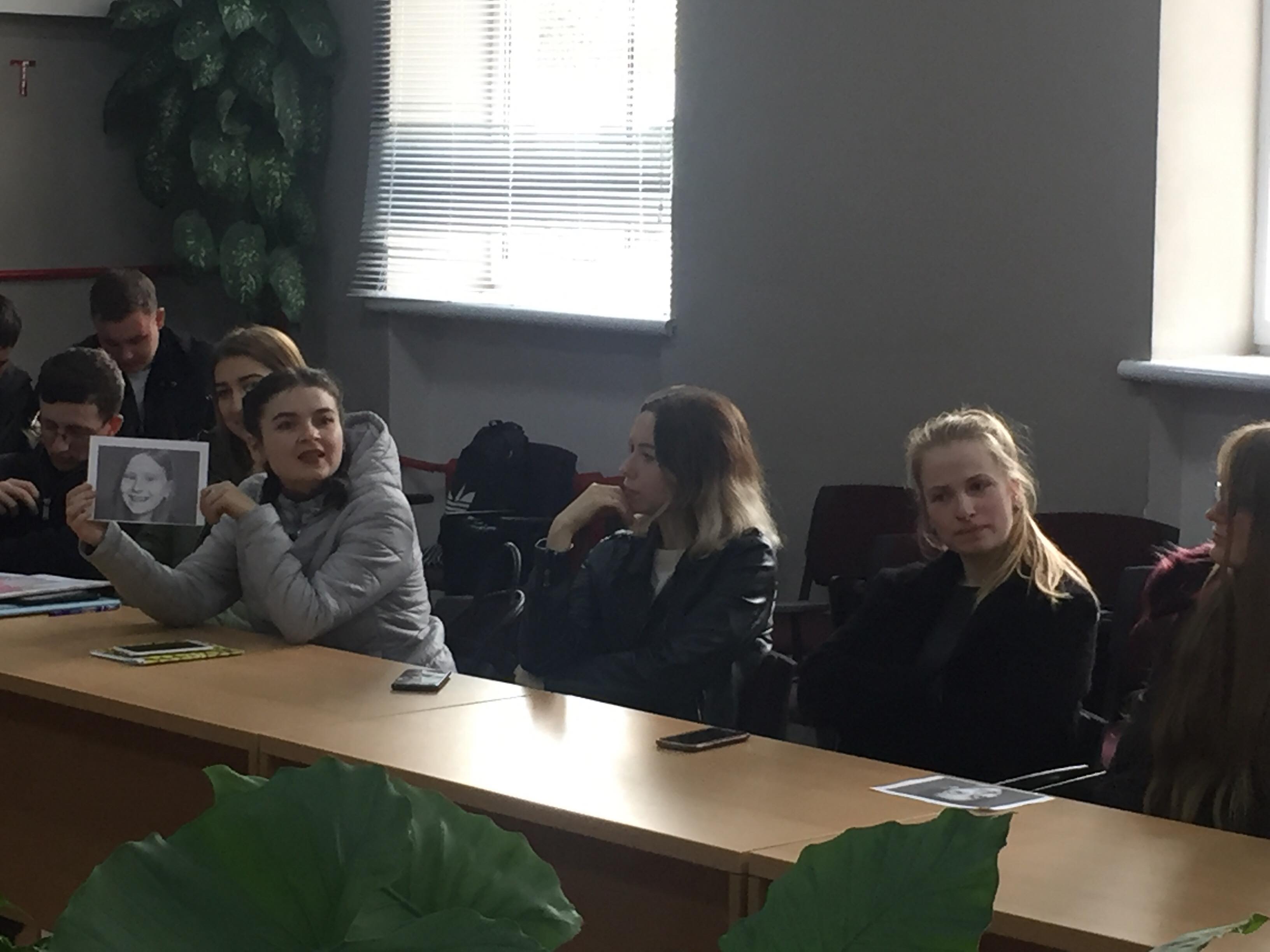 Магістранти-учасники зустрічі